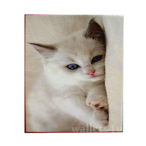 *Magic Wallet, Cat, White - MWAP0067